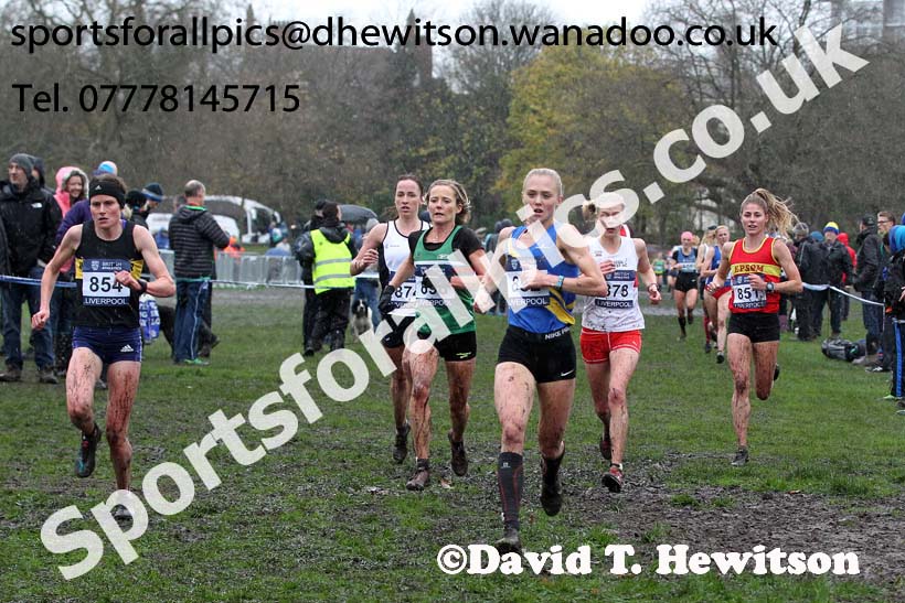 Senior women, British Athletics Liverpool Cross Challenge, Sefton Park, Liverpool. Photo: David T. Hewitson/Sports for All Pics
